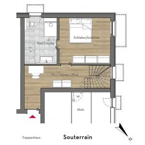 Grundriss UG Maisonette 01 | 4,0 Zimmer | Lottbeker Feld 35 | Iimmobilien hanseatische Lebensart GmbH